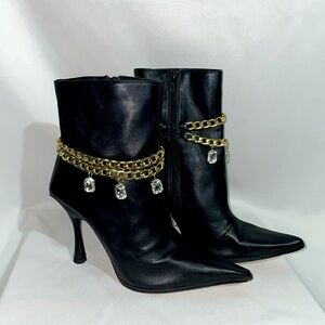 Gem Stone Black Boot